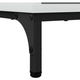 vidaXL Strani šal s predalom Bela z visokim sijajem 89.5 x 33 x 82 cm | Shoptok.si