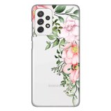  Torbica silikonska print skin za samsung A725F/A726B galaxy A72 4G/5G (eu) gentle rose pattern Cene