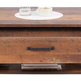 Modern Living Klubska Miza Ontario, Barva Hrasta, Temno Siva | Shoptok.si
