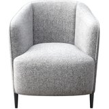 Ghado Svetlo siv fotelj Galbe – | Shoptok.si