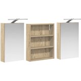  Set ormarića za kupaonicu 3 kom. 100 x 10,5 x 50 cm | shoptok.hr