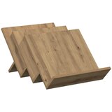  Polica za časopise s policom Umjetnički hrast 53 x 40 x 28,5 cm | shoptok.hr