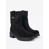Shelvt Women's black boots with a massive sole | Shoptok.si
