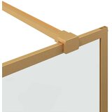  Zid za walk-in tuš Zlatno 80 x 195 cm Staklo otporno na udarce | shoptok.hr