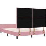  s opruga kutije Ružičasta 140 x 190 cm Baršun | shoptok.hr