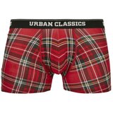 Urban Classics Boxer Shorts 3-Pack Red Plaid Aop+moose Aop+blk Cene