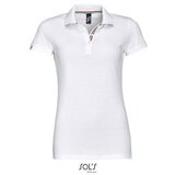 SOL'S Patriot ženska polo majica sa kratkim rukavima Bela/crvena M ( 301.407.02.M )