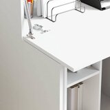  Stol s policom Bijelo 71.5 x 31.5 x 106.5 cm Konstruirano drvo | Eponuda.com