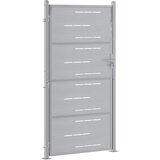  Vrtna vrata 85 x 174 cm Nehrđajući čelik Može se zaključati | shoptok.hr