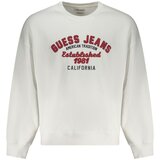 Guess Jeans Muški Bijeli Pulover bez Patentnog Zatvarača | shoptok.hr