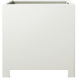  Vrtna sadilica bijela 40x40x40 cm čelična | Eponuda.com
