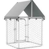 Vanjski kavez za pse s krovom 100 x 100 x 150 cm | shoptok.hr