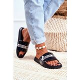 Big Star Women's Slides Big Star Painted Black | Eponuda.ba