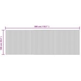  Tepih pravokutni tamnosmeđi 100 x 300 cm od bambusa | shoptok.hr