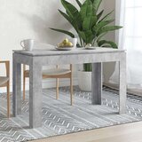 vidaXL Blagovaonski stol siva boja betona 120 x 60 x 76 cm od iverice Cijene