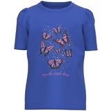 name it Majica 'KATE' kraljevo modra / lila / svetlo roza / črna | Shoptok.si