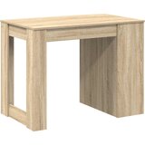  Radni stol s ladicom i policom sonoma hrast 102x62x77,5 cm | shoptok.hr