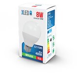 Xled E27 G45 LED sijalica 8 W, 4000 K, 640 lm, neutralno bela Slike