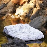 Mila Home Luxury Bela/siva posteljnina za zakonsko posteljo/podaljšana iz renforce bombaža 240x220 cm White Floral – | Shoptok.si