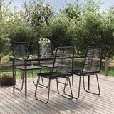  9-dijelni vrtni blagovaonski set crni | shoptok.hr