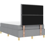 Krevet s opruga kutije Svjetlosiva 190 x 120 cm tkanina | Eponuda.ba