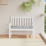  Jastuk za vrtnu klupu prošarano svjetlosivi 100x50x7 cm tkanine | shoptok.hr