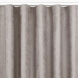  Curtain MILANA color cappuccino style classic transparent wave tape 7 cm chenille 140x270 HOMEDE | shoptok.hr