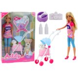  Lutka Anlily sa psom u kolicima i dodacima | shoptok.hr