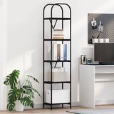 vidaXL Polica Crni hrast 40 x 30 x 183 cm Konstruirano drvo | shoptok.hr