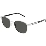Saint Laurent SL747 007 ONE SIZE (53) Srebrna/Siva