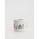 Reserved - Porcelanasta skodelica z vzorcem - Večbarvno Cene