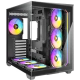 C5 argb midi-tower black atx, tg, rgb 7x argb fans