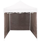 Aga Stranice do prodajne stojnice 3x3m rjave barve, (21125264) | Shoptok.si