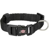 Trixie Ovratnica Premium S-M 30-45 cm/15 mm črna | Shoptok.si