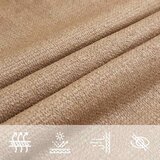  Jedro za zaštitu od sunca 160 g/m² smeđe-sivo 3 x 4,5 m HDPE | shoptok.hr