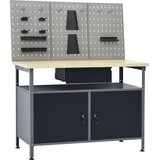  Radni stol s tri zidne ploče | shoptok.hr