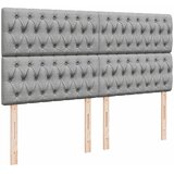  Krevet s oprugama i madracem svjetlosivi 180x200 cm od tkanine | shoptok.hr