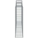  Lučne gabionske košare 6 kom 300x30x120/140cm pocinčano željezo | shoptok.hr
