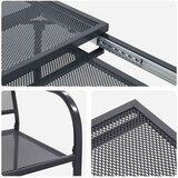 Vrtni set za objed 7 pcs Antracit 212 x 90 x 76 cm - 6-sjedalna | shoptok.hr