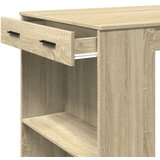 vidaXL Barska miza sonoma hrast 102x70x103,5 cm inženirski les | Shoptok.si