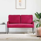  Sofe s jastukom 110cm Vinska crvena Šperploča - boja crnog vina 110 cm | shoptok.hr