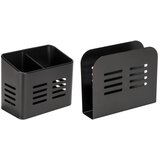 Wenko Metalni držač za pribor i salvete u setu 2 kom Black Outdoor Kitchen Baco – | shoptok.hr
