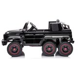 Lean_Toys Otroški avto na akumulator Mercedes G63 6x6 črne barve lea | Shoptok.si