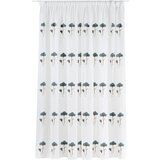 Mendola Fabrics Bijela/plava prozirna zavjesa 140x260 cm Elba – | shoptok.hr