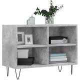 TV ormarić siva boja betona 69,5x30x50 cm konstruirano drvo | shoptok.hr