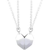 IZMAEL Ogrlice Magnet Heart - Srebrna | shoptok.hr