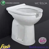 WC šolja sa integrisanim otvorom za osobe sa invaliditetom – Keramika Leskovac