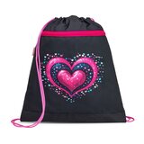 Belmil Vrećica za papuče dark pinky rozo srce 336-91/325 | shoptok.hr