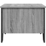 vidaXL Klubska mizica siva sonoma 100x51x40 cm inženirski les | Shoptok.si