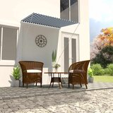 Tenda na uvlačenje 150 x 150 cm plavo-bijela | shoptok.hr